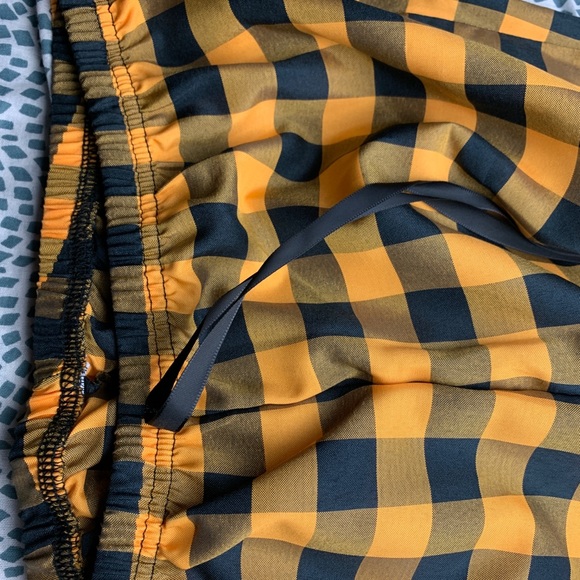 Letter and Gingham Print Cami PJ set - Picture 2 of 8